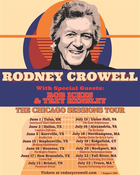 rodney crowell tour 2024